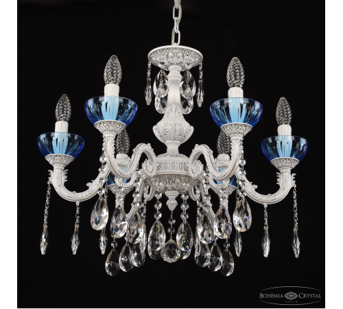 Подвесная люстра Bohemia Ivele Crystal AL79101/6/175 A WMN P Aquamarine/M-1H Подвесная люстра Bohemia Ivele Crystal AL79101/6/175 A WMN P Aquamarine/M-1H