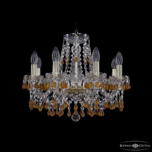 Подвесная люстра Bohemia Ivele Crystal 1410/8/160 G V1003
