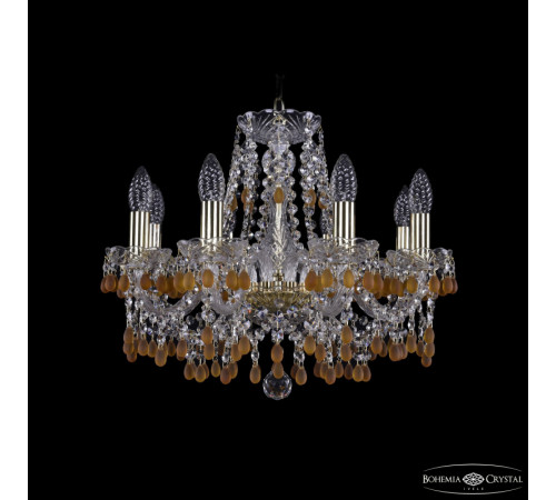 Подвесная люстра Bohemia Ivele Crystal 1410/8/160 G V1003 Подвесная люстра Bohemia Ivele Crystal 1410/8/160 G V1003