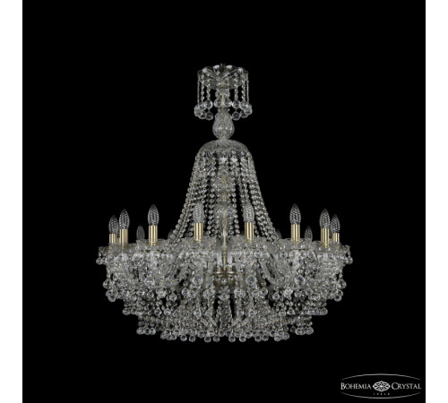 Подвесная люстра Bohemia Ivele Crystal 1409/16/300/XL-96 Pa Подвесная люстра Bohemia Ivele Crystal 1409/16/300/XL-96 Pa