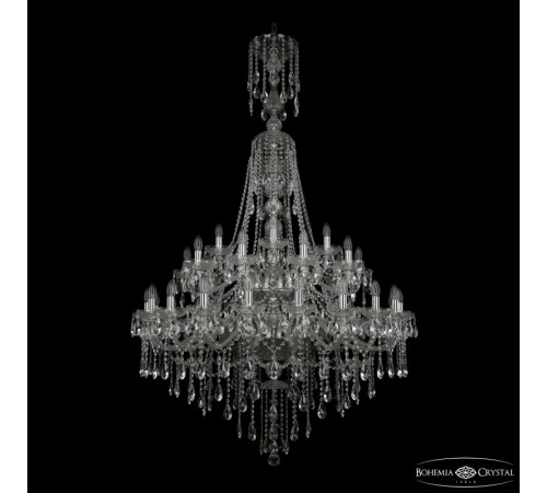 Подвесная люстра Bohemia Ivele Crystal 1415/20+10+5/400/XL-185/2d Ni Подвесная люстра Bohemia Ivele Crystal 1415/20+10+5/400/XL-185/2d Ni