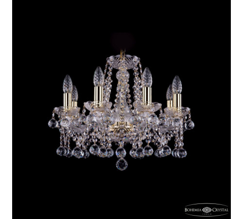 Подвесная люстра Bohemia Ivele Crystal 1413/8/165 G Balls