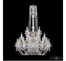 Подвесная люстра Bohemia Ivele Crystal 1402/16+8+4/300/h-123/3d G