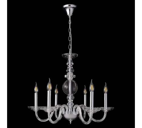 Подвесная люстра Crystal Lux ARABESQUE SP6 CHROME Подвесная люстра Crystal Lux ARABESQUE SP6 CHROME
