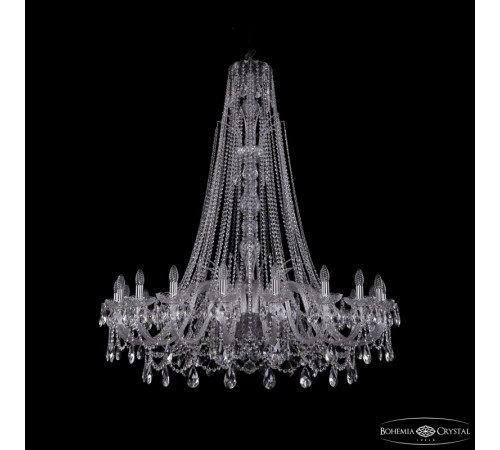 Подвесная люстра Bohemia Ivele Crystal 1411/20/460/XL-154 Ni Подвесная люстра Bohemia Ivele Crystal 1411/20/460/XL-154 Ni