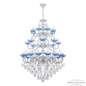 Подвесная люстра Bohemia Ivele Crystal AL78101/16+8+8/300/3d B WMN P Aquamarine/M-1F