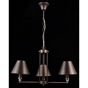 Подвесная люстра Natali Kovaltseva Marquis 81000-3C GRAY BRASS