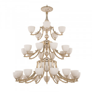 Подвесная люстра Bohemia Ivele Crystal Verona 72111P/15+10+5/420/3d GW P1 U Angel