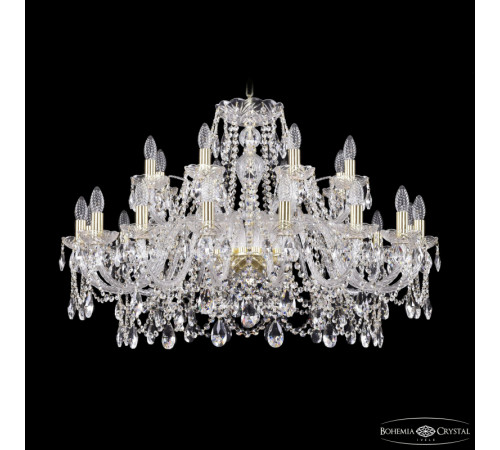 Подвесная люстра Bohemia Ivele Crystal 1411/16+8/360 G
