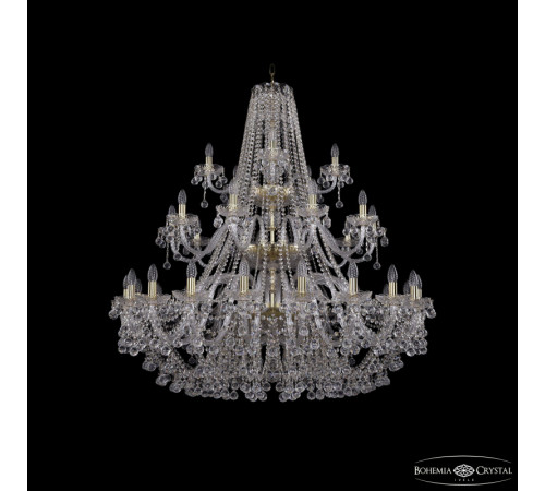 Подвесная люстра Bohemia Ivele Crystal 1409/20+10+5/460/3d G Подвесная люстра Bohemia Ivele Crystal 1409/20+10+5/460/3d G