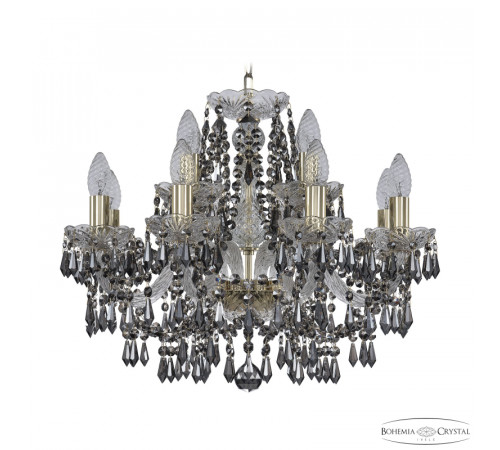 Подвесная люстра Bohemia Ivele Crystal 1403/8+4/195 G R781