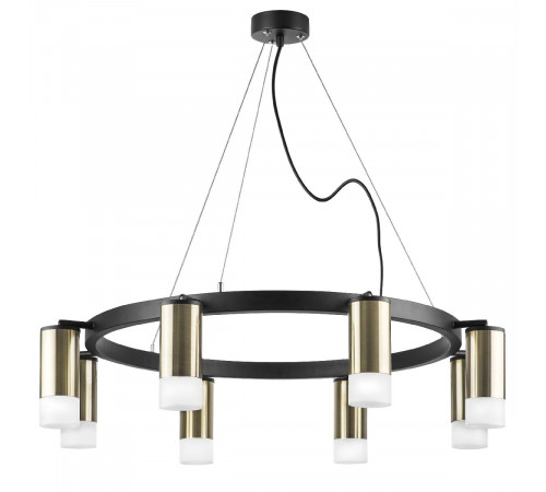 Подвесная люстра Lightstar Rullo (571018+214431-8+202431-8) LR0183181 Подвесная люстра Lightstar Rullo (571018+214431-8+202431-8) LR0183181