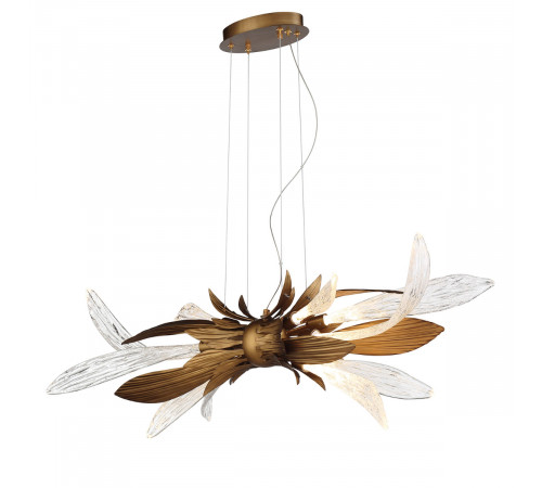 Подвесная люстра Delight Collection RP168416-11 bronze/clear