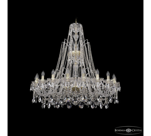 Подвесная люстра Bohemia Ivele Crystal 1411/20/400/XL-120 G Подвесная люстра Bohemia Ivele Crystal 1411/20/400/XL-120 G