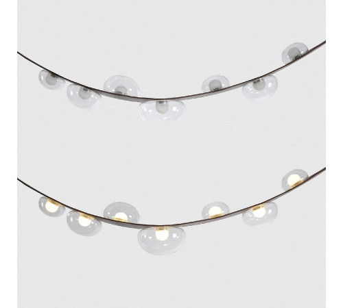 Подвесная люстра Crystal Lux BOSQUE SP7 L3000 BROWN/TRANSPARENT Подвесная люстра Crystal Lux BOSQUE SP7 L3000 BROWN/TRANSPARENT