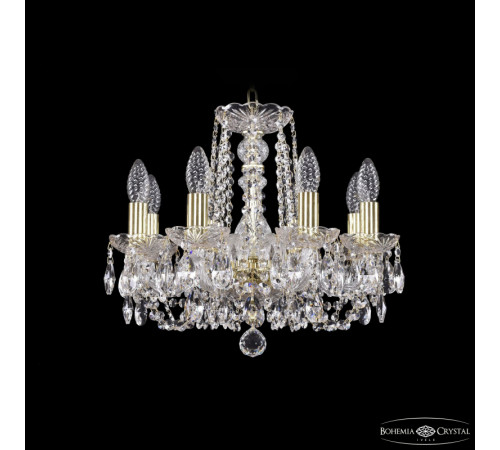 Подвесная люстра Bohemia Ivele Crystal 1402/8/141 G Подвесная люстра Bohemia Ivele Crystal 1402/8/141 G