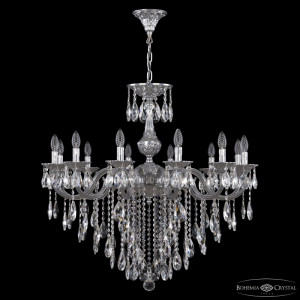 Подвесная люстра Bohemia Ivele Crystal AL78101/12/300 B CG