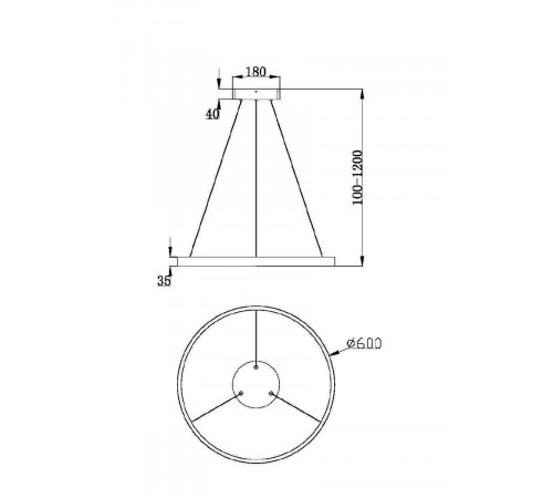 Подвесная люстра Maytoni Rim MOD058PL-L32BK
