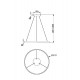 Подвесная люстра Maytoni Rim MOD058PL-L32BK