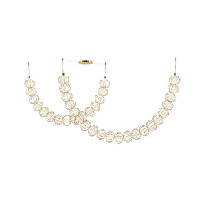 Подвесная люстра Maytoni Golden Cage MOD216PL-L55G3K