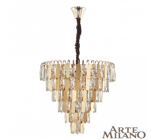 Подвесная люстра Arte Milano 25388.D600.H520.E14.11 G Подвесная люстра Arte Milano 25388.D600.H520.E14.11 G