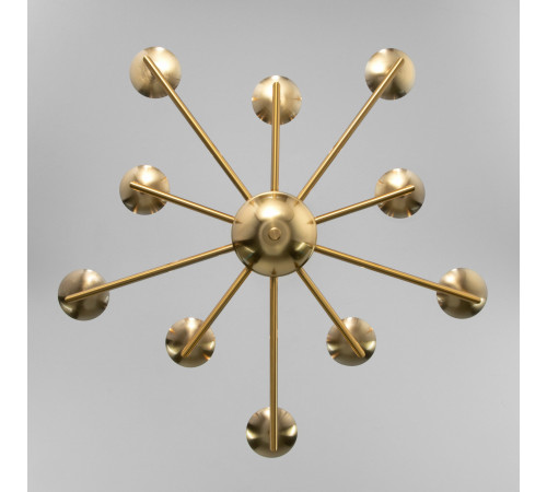 Подвесная люстра Eurosvet Cariso 60150/10 латунь