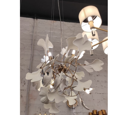 Подвесная люстра Delight Collection 10881P/L600 gold/white Подвесная люстра Delight Collection 10881P/L600 gold/white