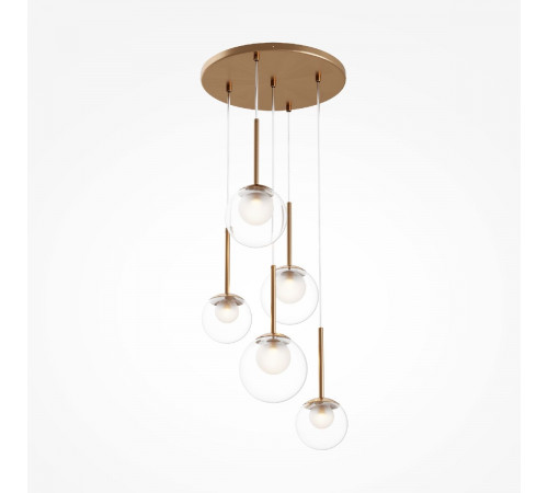 Подвесная люстра Maytoni Basic form MOD521PL-05G Подвесная люстра Maytoni Basic form MOD521PL-05G