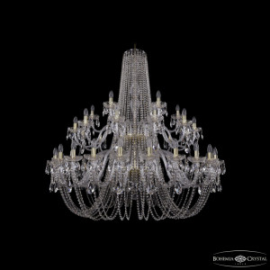 Подвесная люстра Bohemia Ivele Crystal 1402/24+12+6/530/2d G