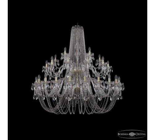 Подвесная люстра Bohemia Ivele Crystal 1402/24+12+6/530/2d G Подвесная люстра Bohemia Ivele Crystal 1402/24+12+6/530/2d G