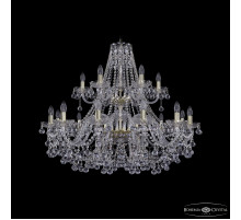Подвесная люстра Bohemia Ivele Crystal 1409/12+6/360/2d G