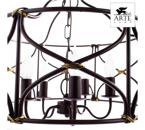 Подвесная люстра Arte Lamp Bellator A8959SP-5BR Подвесная люстра Arte Lamp Bellator A8959SP-5BR