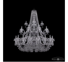 Подвесная люстра Bohemia Ivele Crystal 1409/20+10+5/530/3d Ni