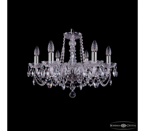 Подвесная люстра Bohemia Ivele Crystal 1402/6/195 Ni Подвесная люстра Bohemia Ivele Crystal 1402/6/195 Ni