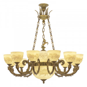 Подвесная люстра Bohemia Ivele Crystal Florence 71009P/12/250 FP P1 U Horse Y4 FH1M