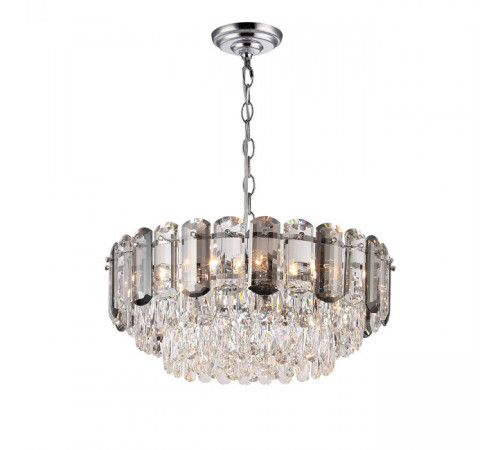 Подвесная люстра Lumien Hall Bernat LH0062/8P-CR-SMK-CL Подвесная люстра Lumien Hall Bernat LH0062/8P-CR-SMK-CL