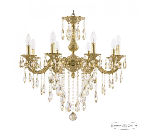 Подвесная люстра Bohemia Ivele Crystal Verona 72101/8/210 B G K801 Подвесная люстра Bohemia Ivele Crystal Verona 72101/8/210 B G K801