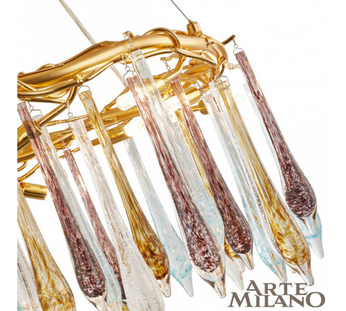 Подвесная люстра Arte Milano 500.D800.H350.G9.10 G