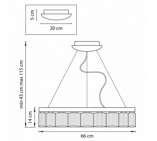 Подвесная светодиодная люстра Lightstar Nibbler 812186 Подвесная светодиодная люстра Lightstar Nibbler 812186