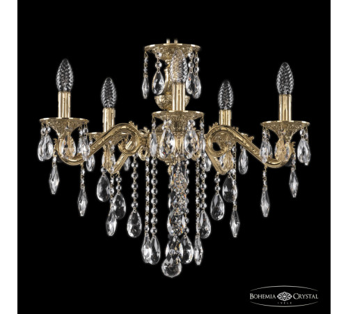 Подвесная люстра Bohemia Ivele Crystal Florence 71202/5/175 B G Подвесная люстра Bohemia Ivele Crystal Florence 71202/5/175 B G