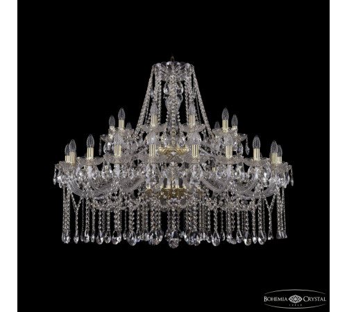 Подвесная люстра Bohemia Ivele Crystal 1413/20+10/400/2d G
