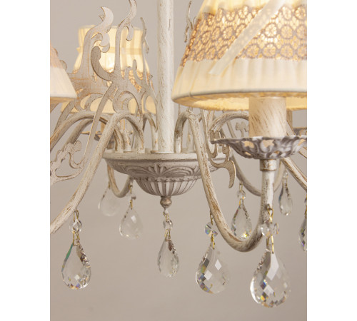 Подвесная люстра Abrasax Emma L.5401-5CREAM/G