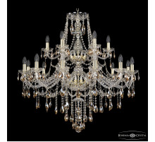 Подвесная люстра Bohemia Ivele Crystal 1415/12+6/360/2d G K721