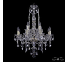 Подвесная люстра Bohemia Ivele Crystal 1415/8+4/200/h-75 G