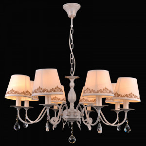 Подвесная люстра Natali Kovaltseva Biarritz 70038-8C IVORY GOLD