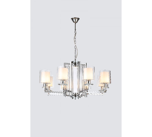 Подвесная люстра iLamp King RM6201-8 CR+CL Подвесная люстра iLamp King RM6201-8 CR+CL
