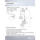 Подвесная люстра Seven Fires Finela SF4046/3P-BK-AM