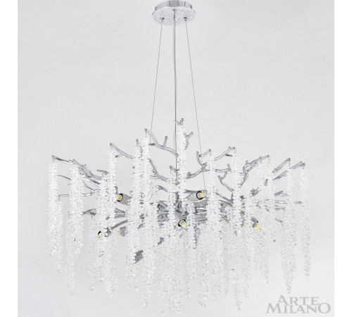 Подвесная люстра Arte Milano Milan 230901/D760/10/A Cr Подвесная люстра Arte Milano Milan 230901/D760/10/A Cr