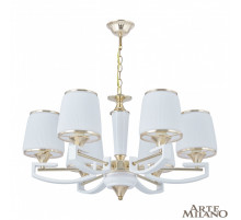 Подвесная люстра Arte Milano Florentia-2457 302457/6 Wh/Gd