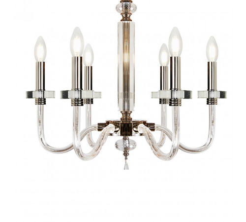 Подвесная люстра iLamp Vibe P9474-6 Nickel